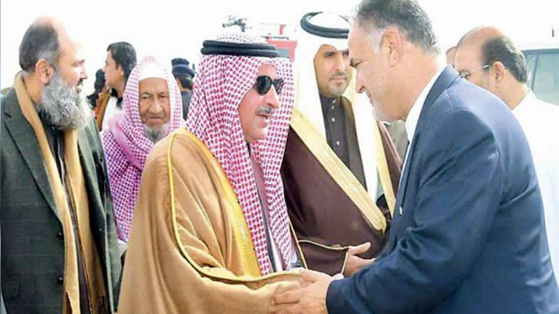 Saudi Prince in Balochistan to Hunt Houbara Bustards