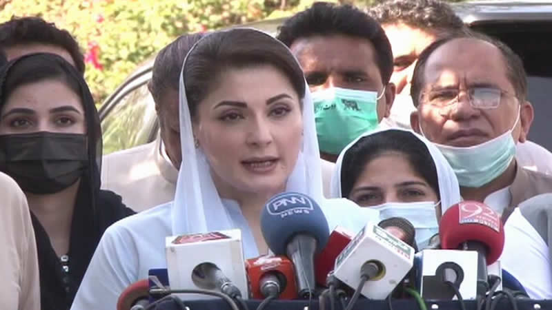 Maryam scolds govt over ‘secret talks’ with India