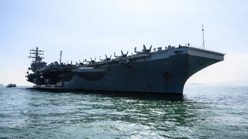 US aircraft carrier to support Afghanistan troop pullout