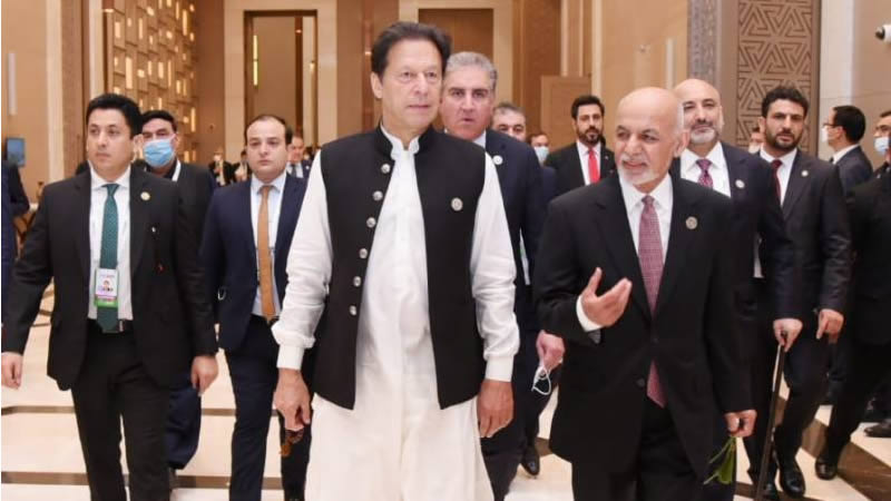 PM Imran tells Ashraf Ghani unfair to Blame Pakistan for Afghanistan Situation