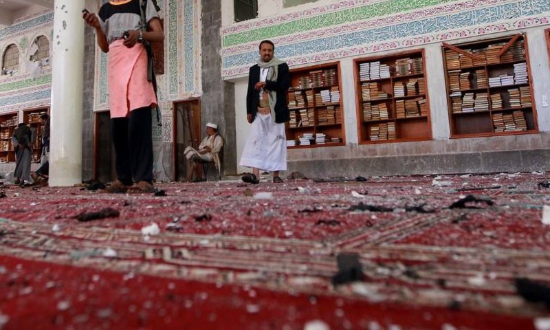 Yemen mosque attacks
