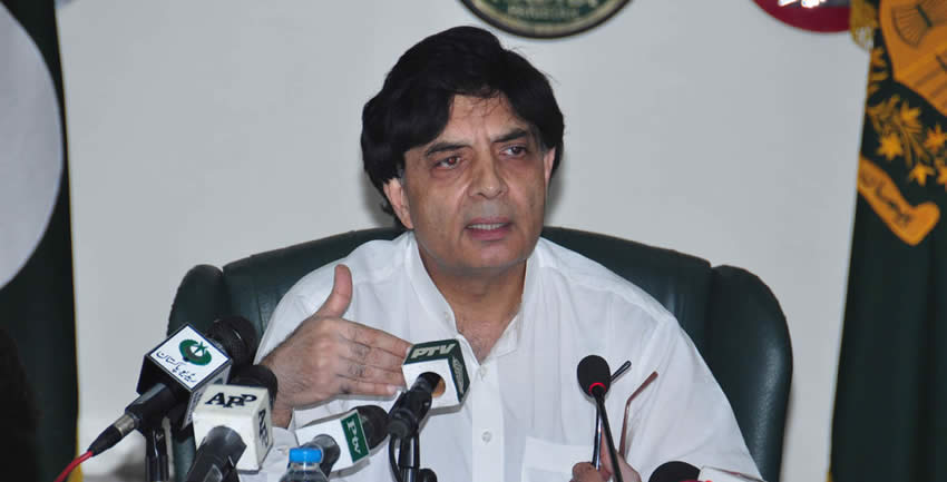 Pakistan Interior Minister