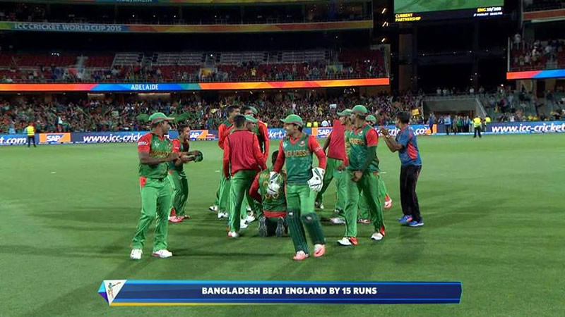 Bangladesh beat england