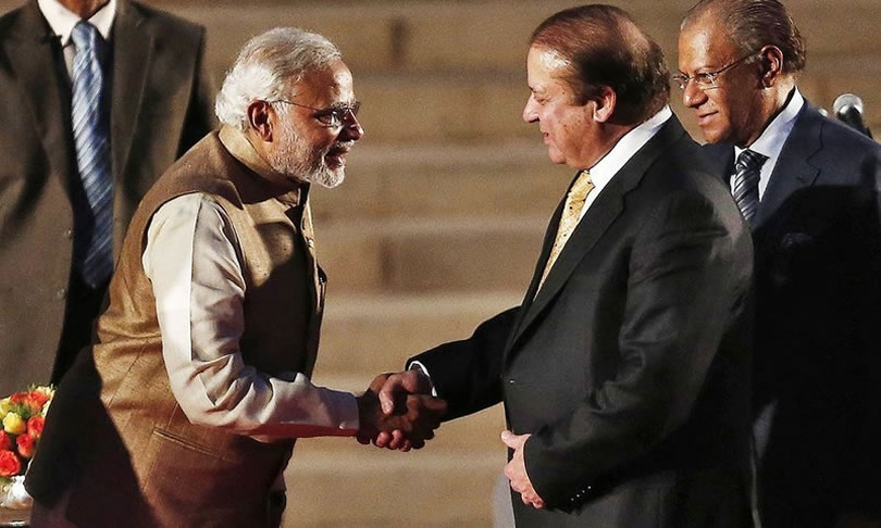 Nawaz Sharif and Narendra Modi