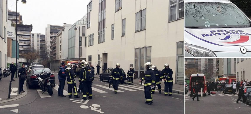 Paris Shooting Offices